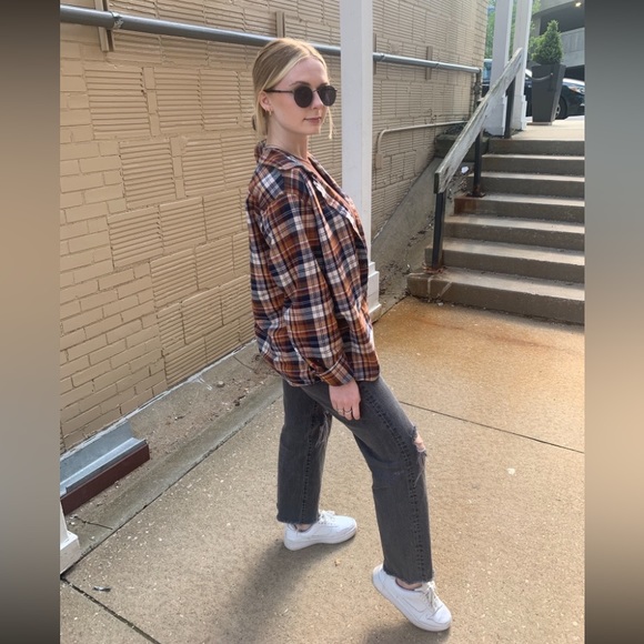 Levi’s black ribcage straight ankle button fly w27 l27 - Picture 1 of 8